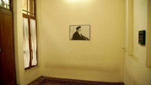 حجرة إقامة سماحة الامام وزوجته - صور