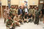 بازدید سربازان حشد الشعبی از بیت امام خمینی در نجف اشرف